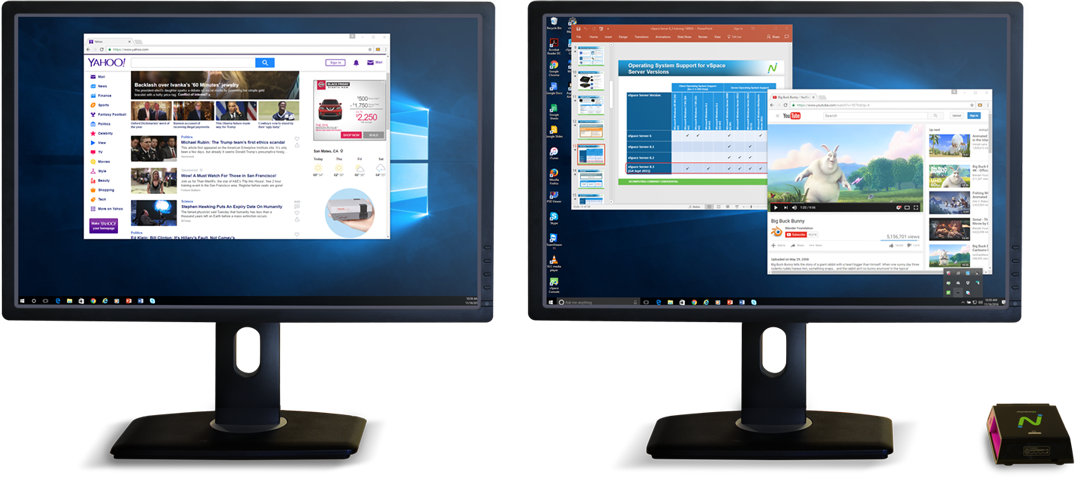 RX300 has dual monitor capability