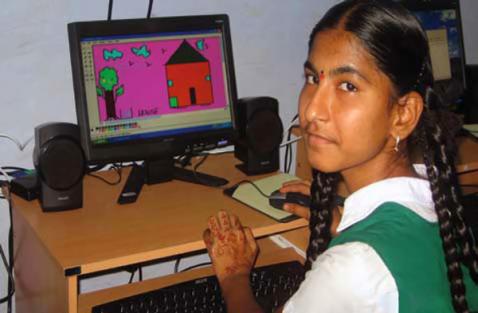 Students can now use computers for classwork in the school’s computer lab.