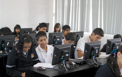 Students can now use computers for classwork in the school’s computer lab